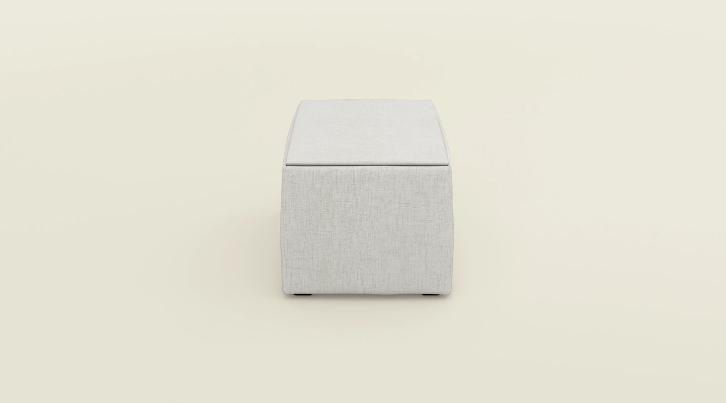 Pufa ze schowkiem, duża 80 cm