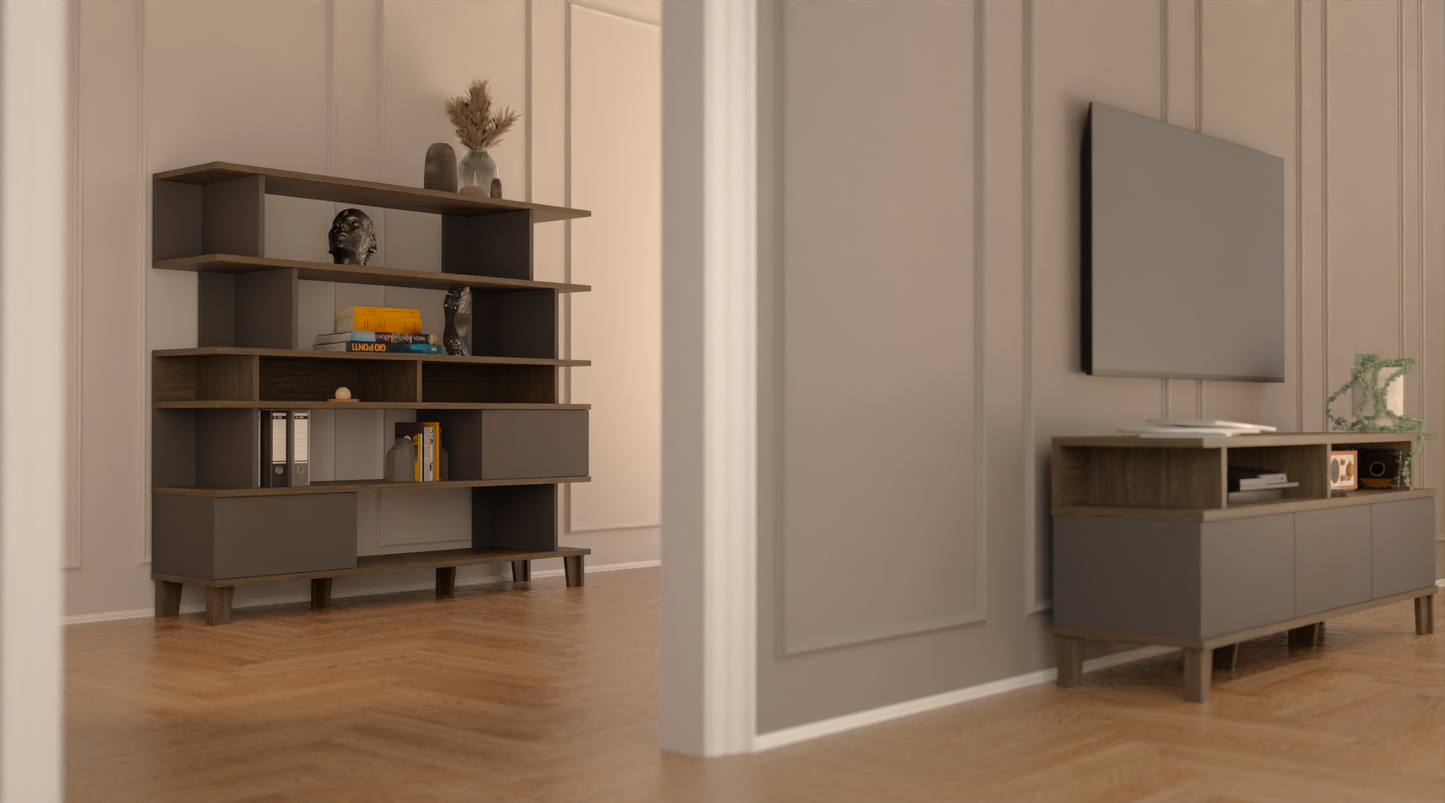 Szafka RTV 165 cm - Outlet