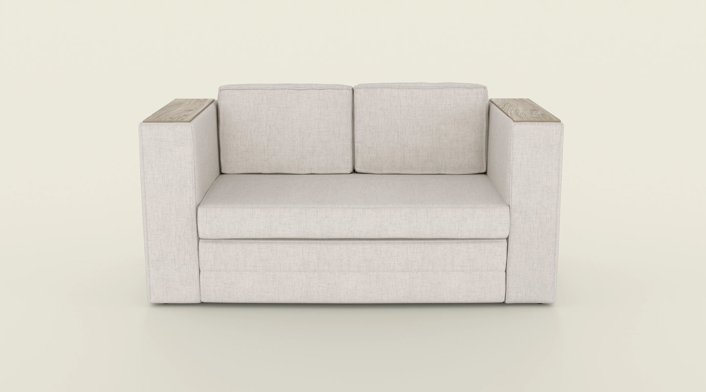 Sofa dwuosobowa z funkcją spania