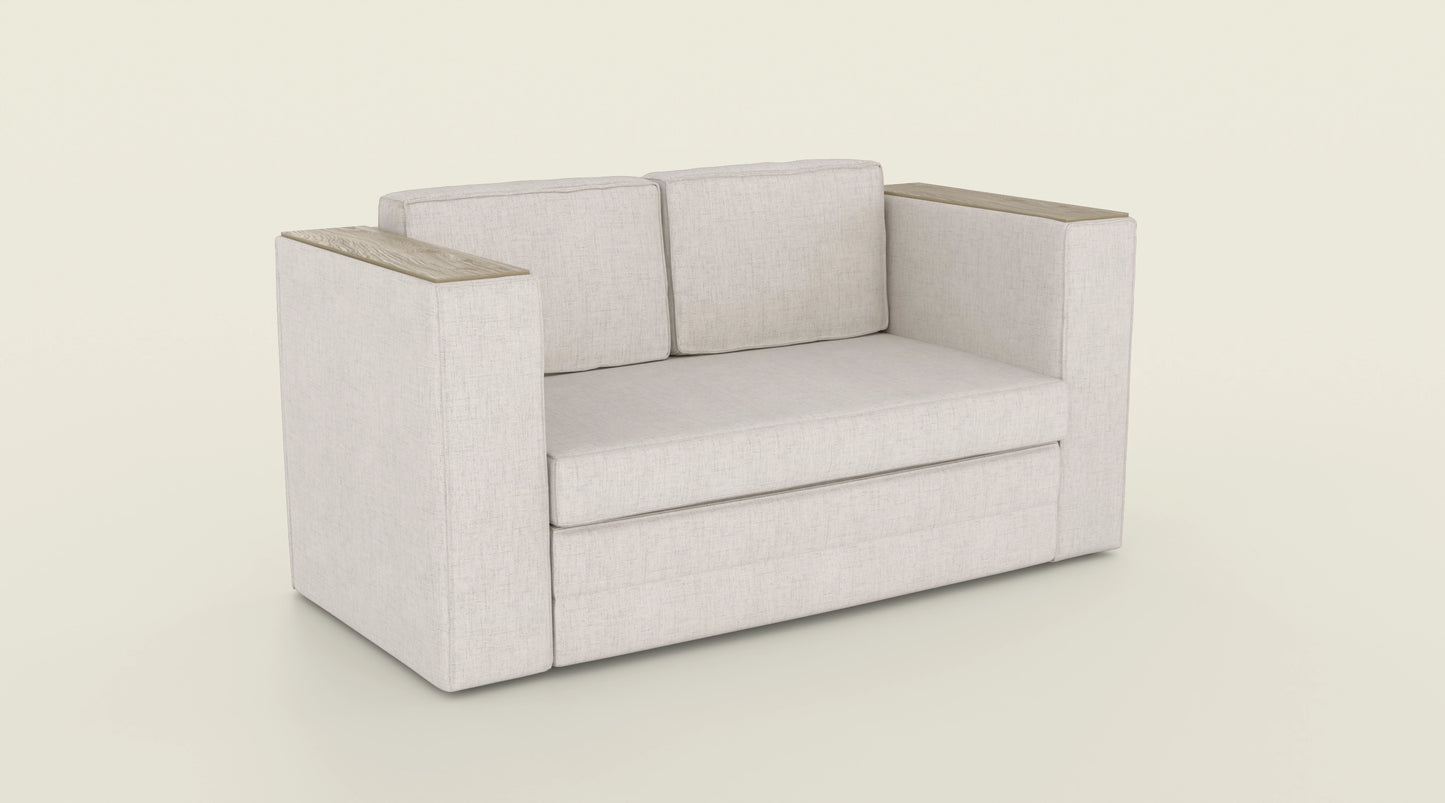 Sofa dwuosobowa z funkcją spania