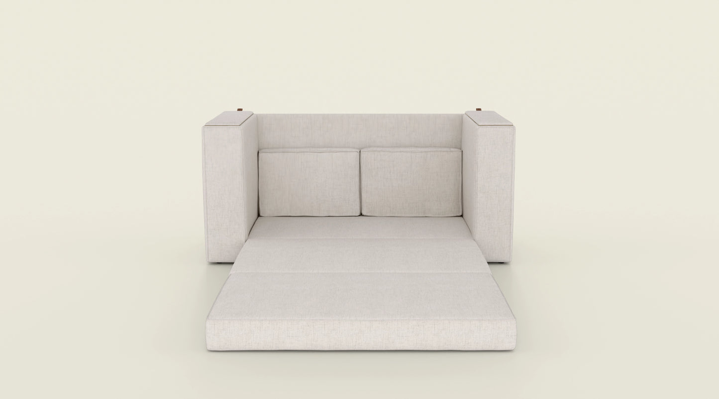 Sofa dwuosobowa z funkcją spania