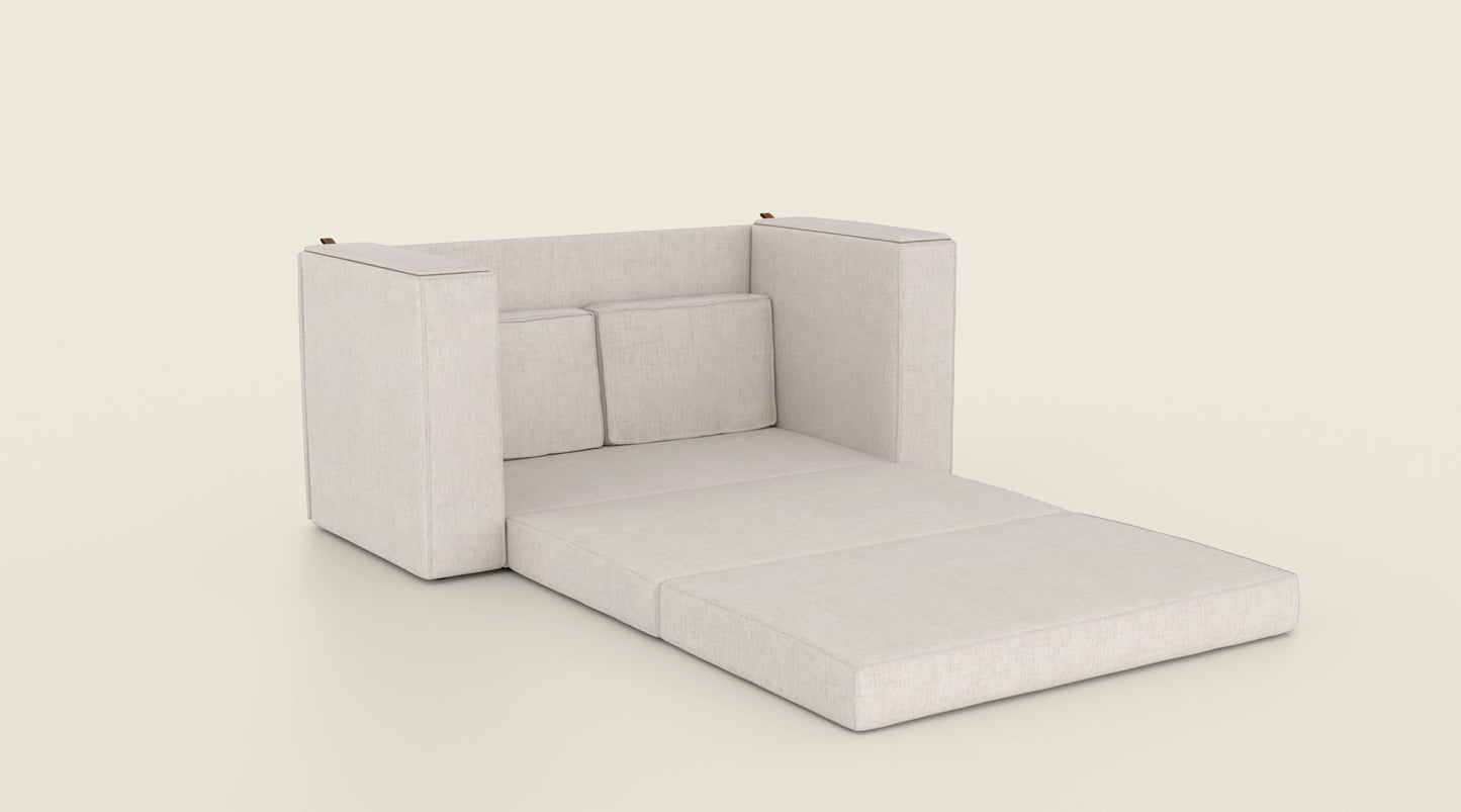 Sofa dwuosobowa z funkcją spania