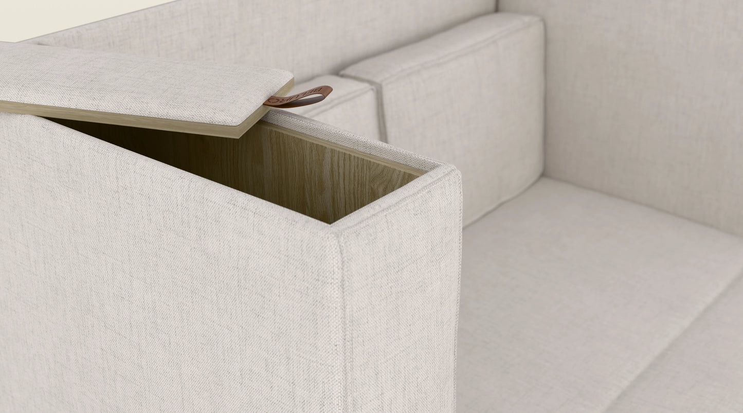 Sofa dwuosobowa z funkcją spania