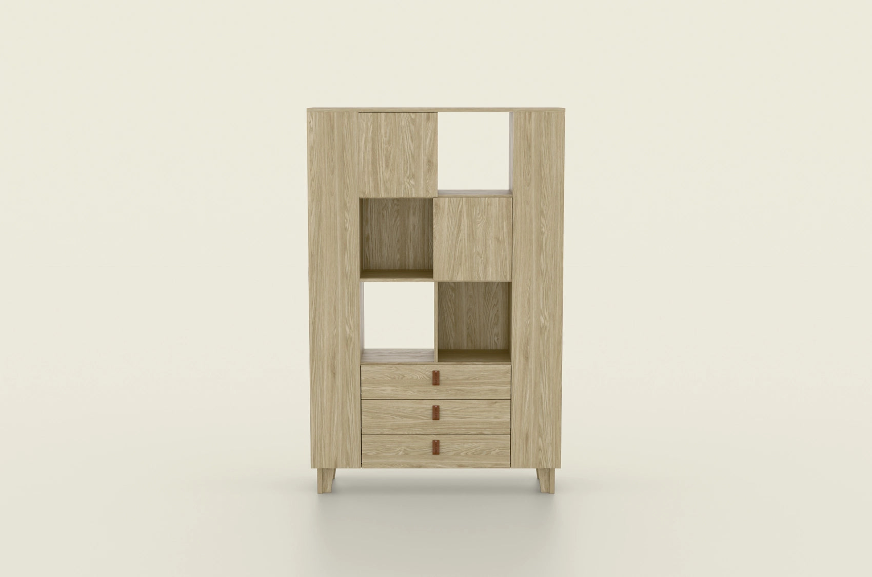 Komoda wysoka z szufladami 110 cm