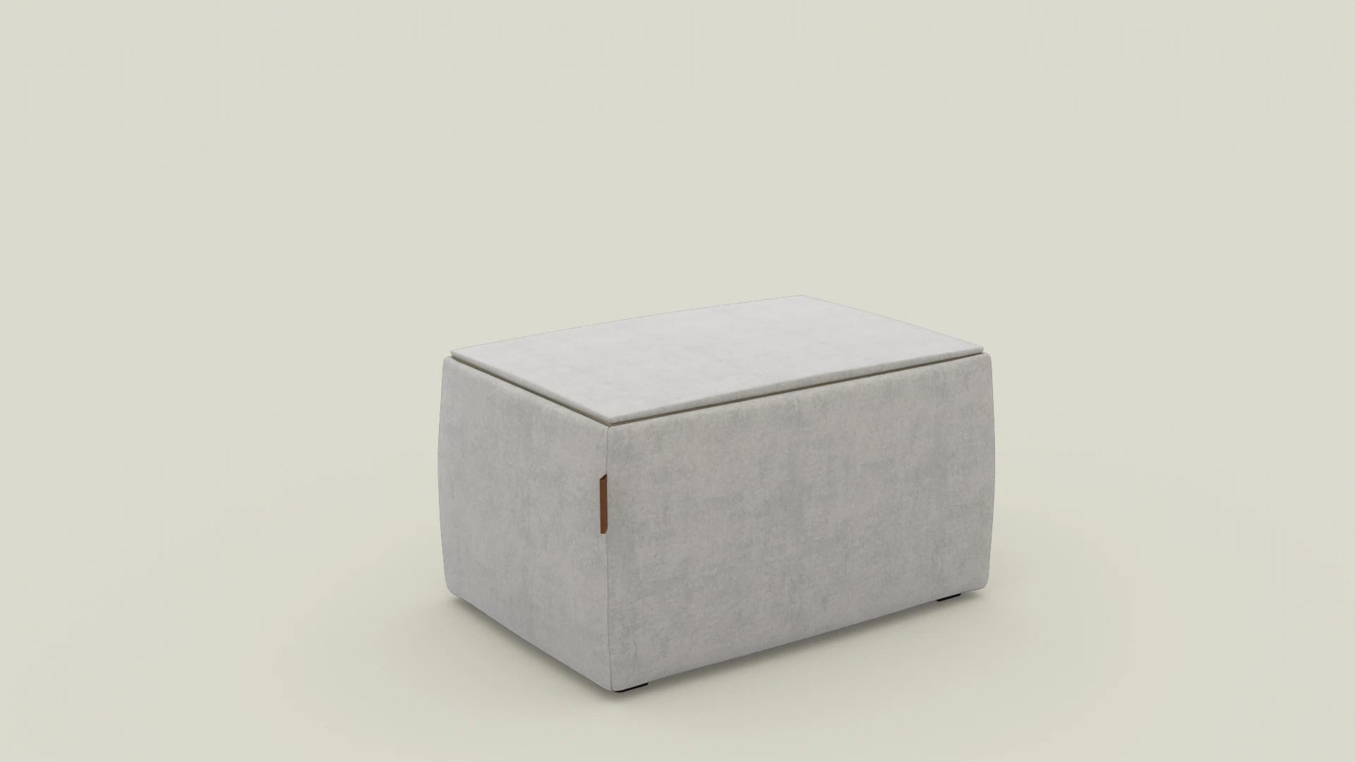 Pufa ze schowkiem, duża 80 cm