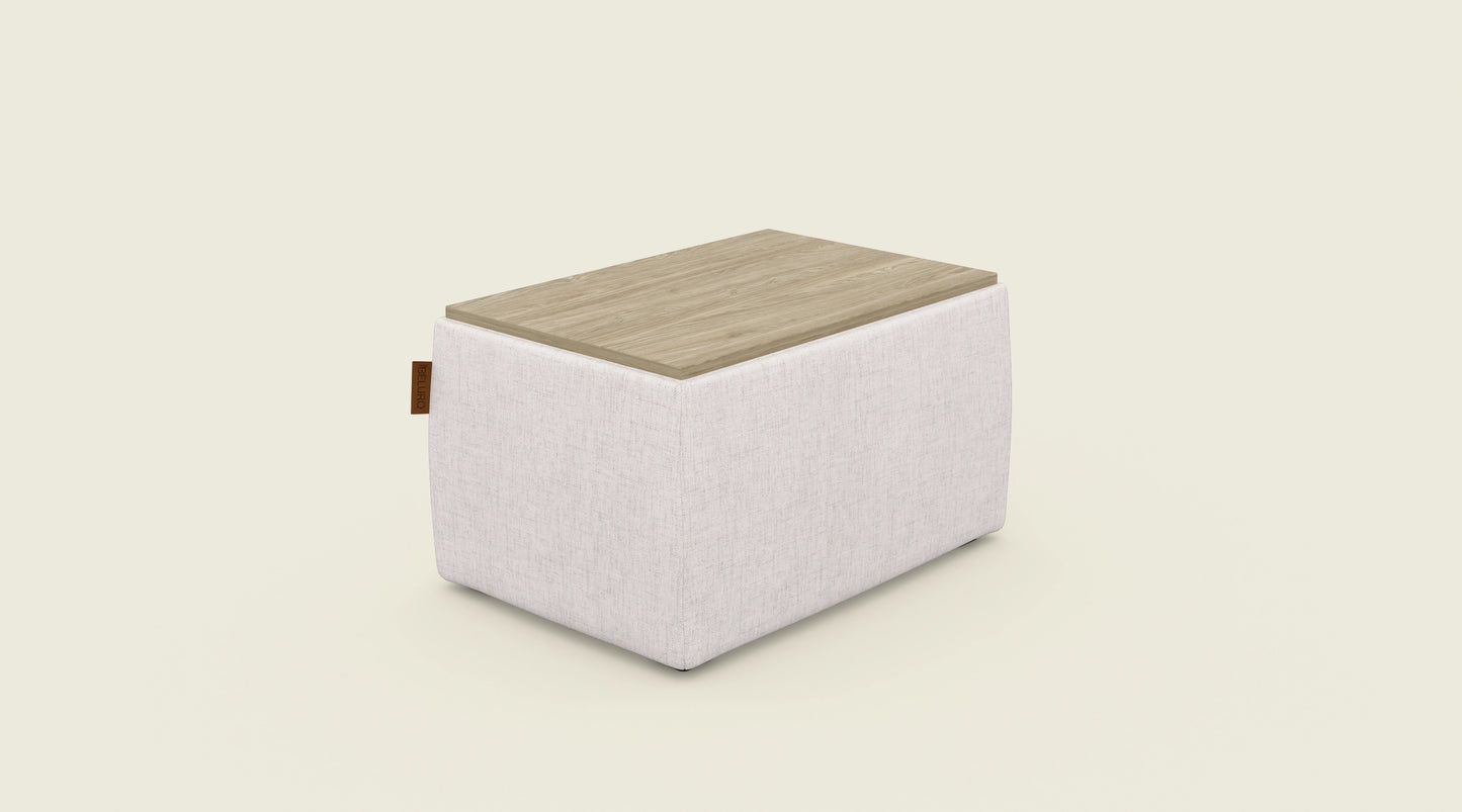 Pufa ze schowkiem, duża 80 cm