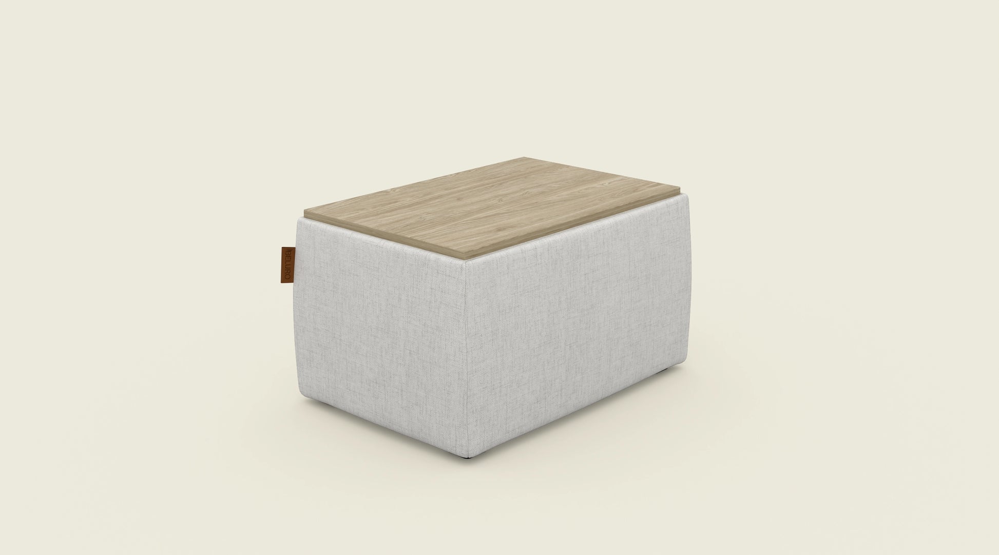 Pufa ze schowkiem, duża 80 cm