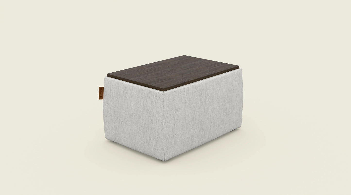 Pufa ze schowkiem, duża 80 cm