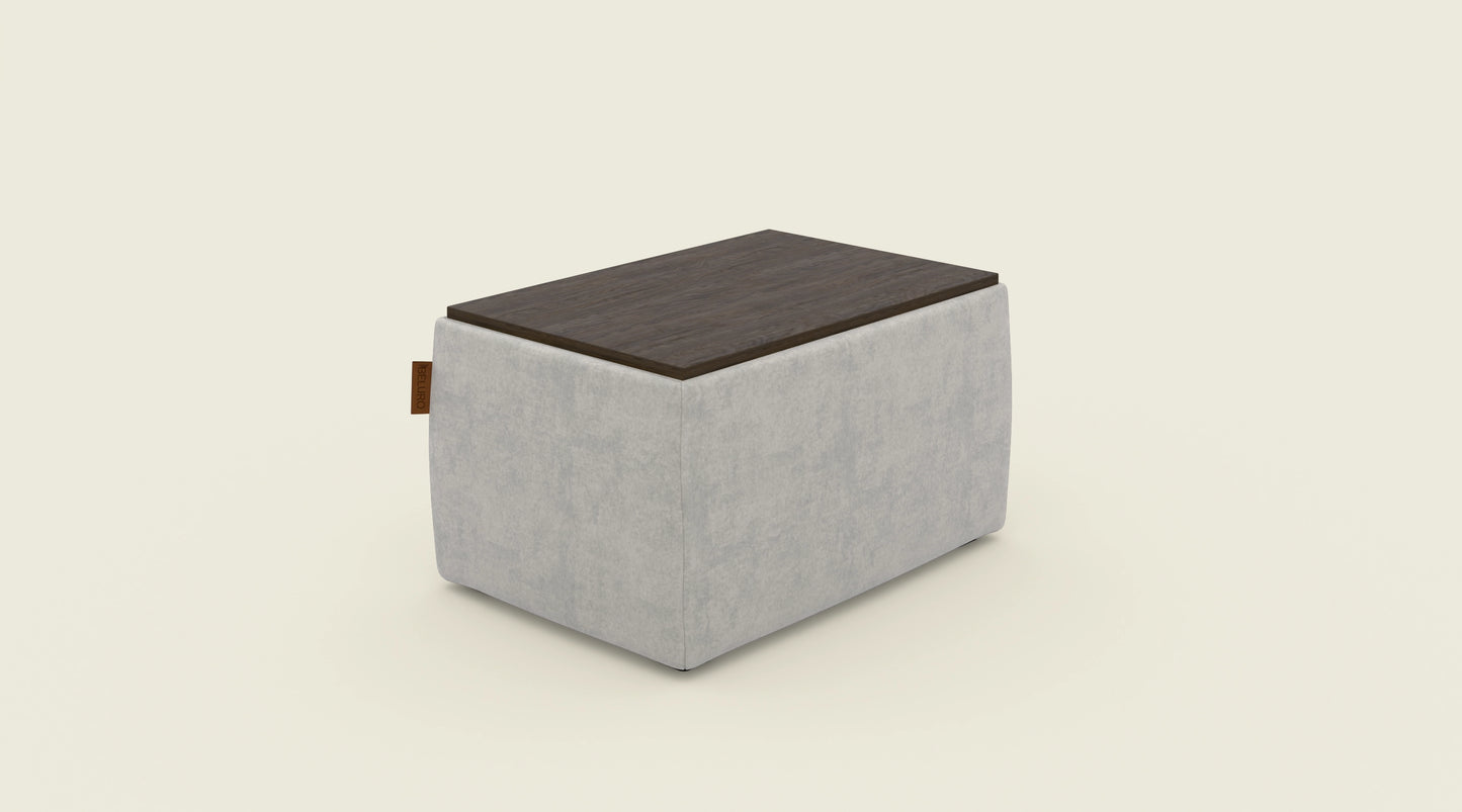 Pufa ze schowkiem, duża 80 cm