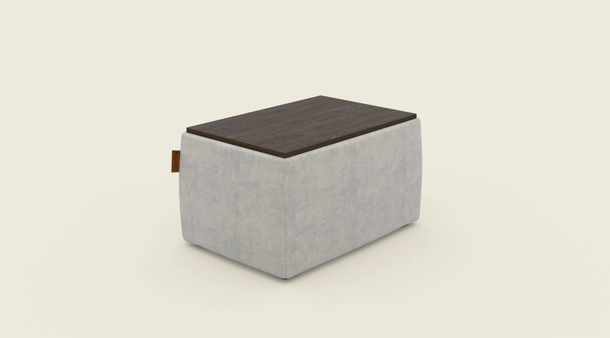 Pufa ze schowkiem, duża 80 cm