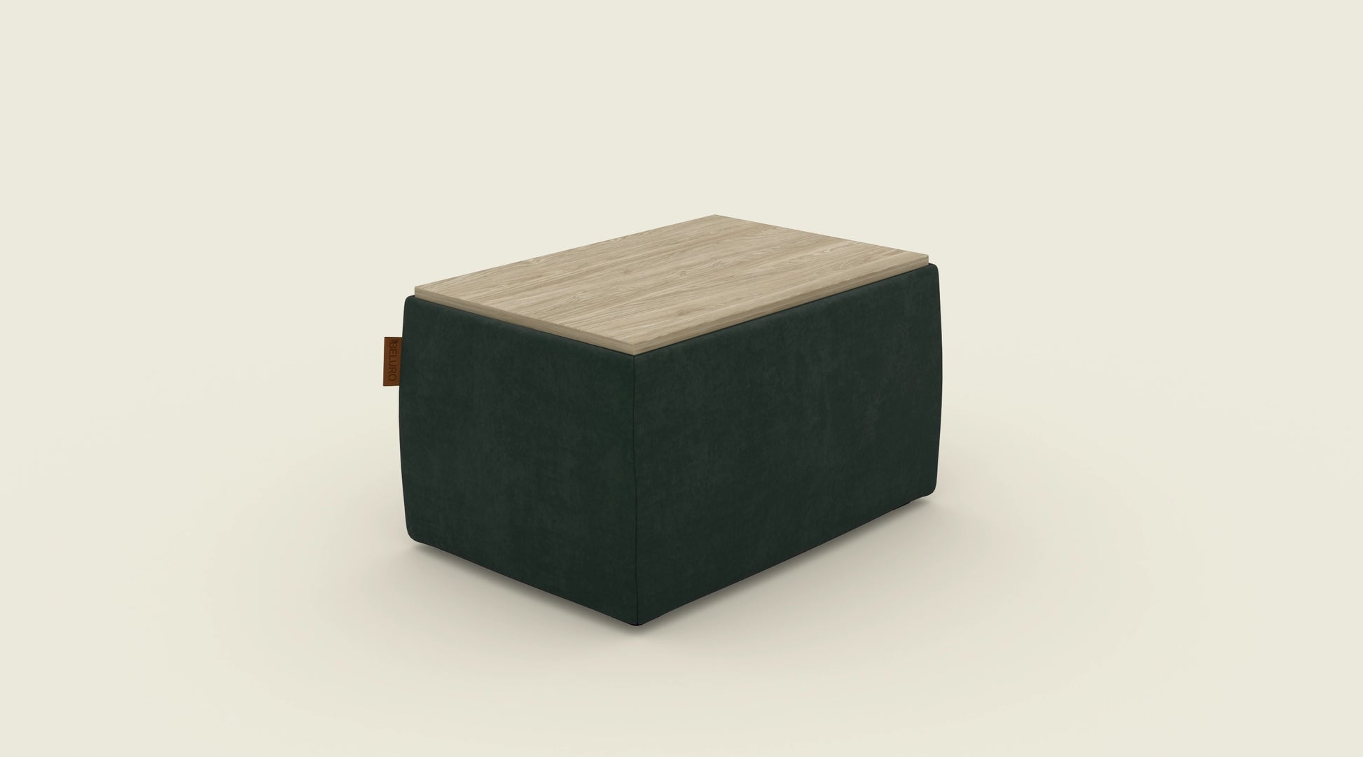 Pufa ze schowkiem, duża 80 cm