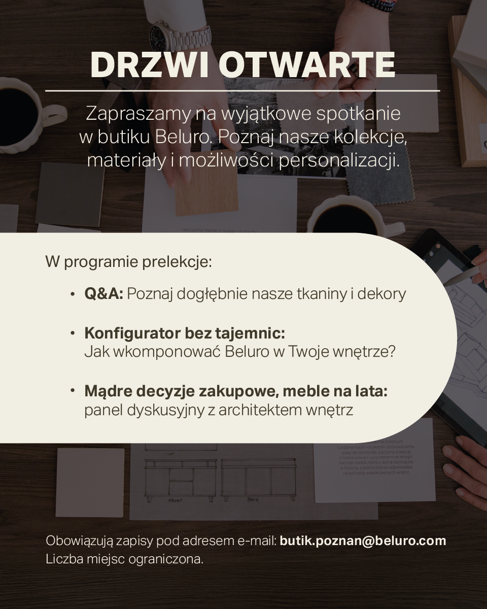 Zaproszenie na dni otwarte Beluro Poznań