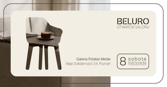Zestaw mebli do salonu – nowa przestrzeń Beluro Butik w Poznaniu - otwarcie już 8 listopada '25