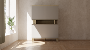 Komoda wysoka 110 cm - Outlet Beluro