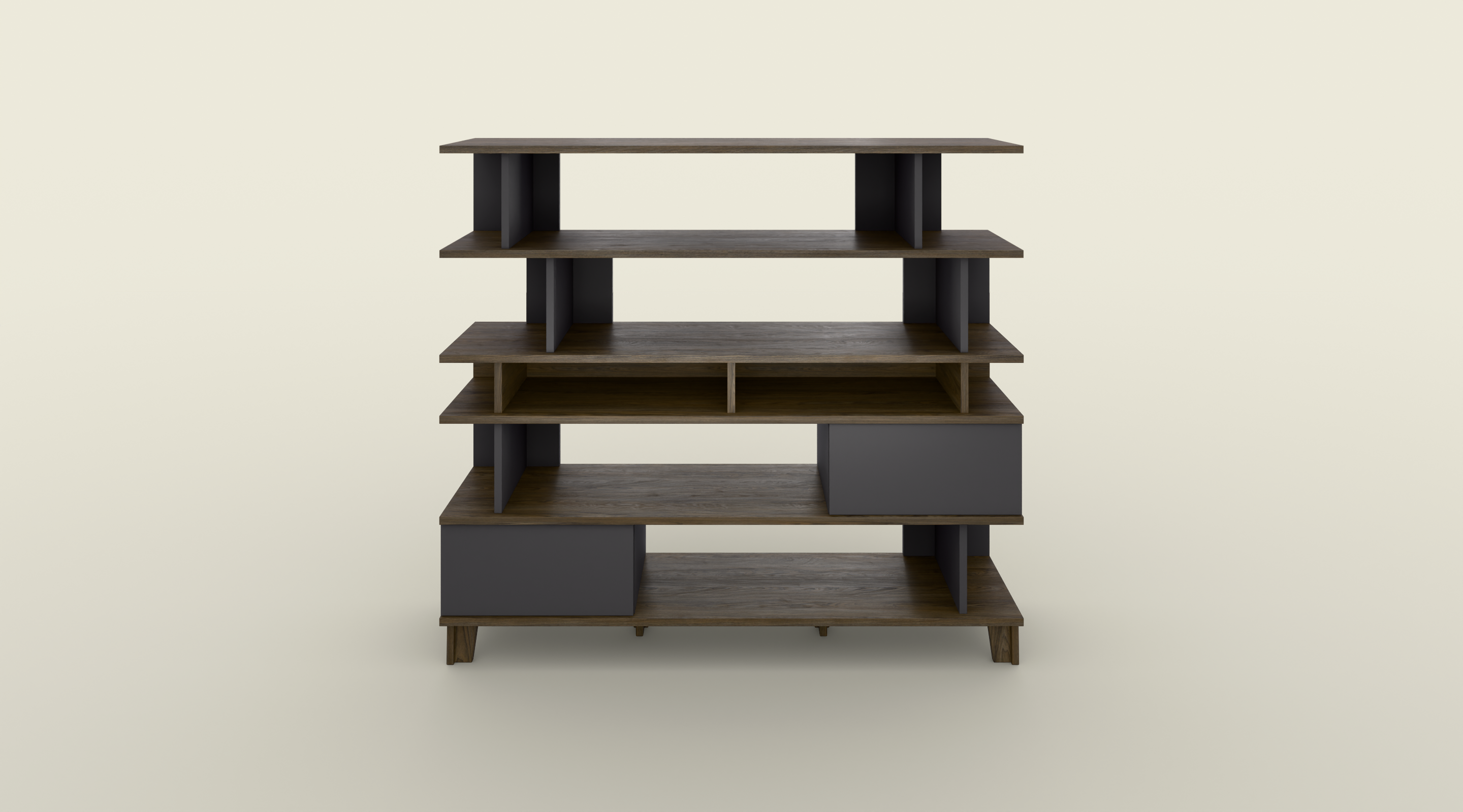 Regał na książki 165 cm Beluro