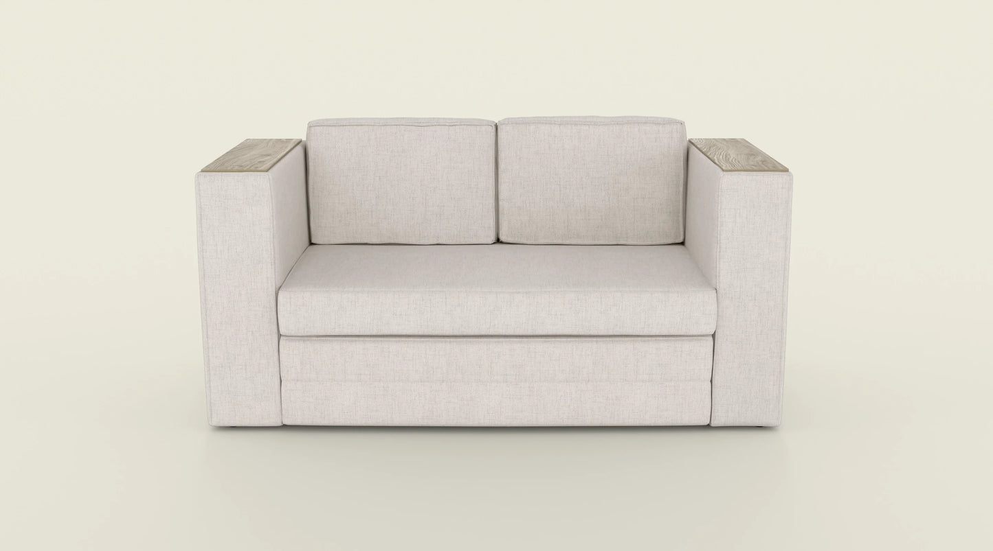 Sofa dwuosobowa i stolik z podnoszonym blatem - Zestaw 11