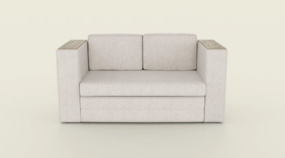 Sofa dwuosobowa i stolik z podnoszonym blatem - Zestaw 11