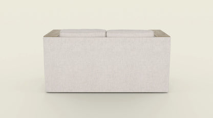 Sofa dwuosobowa z fotelem i stolikiem z podnoszonym blatem - Zestaw 12