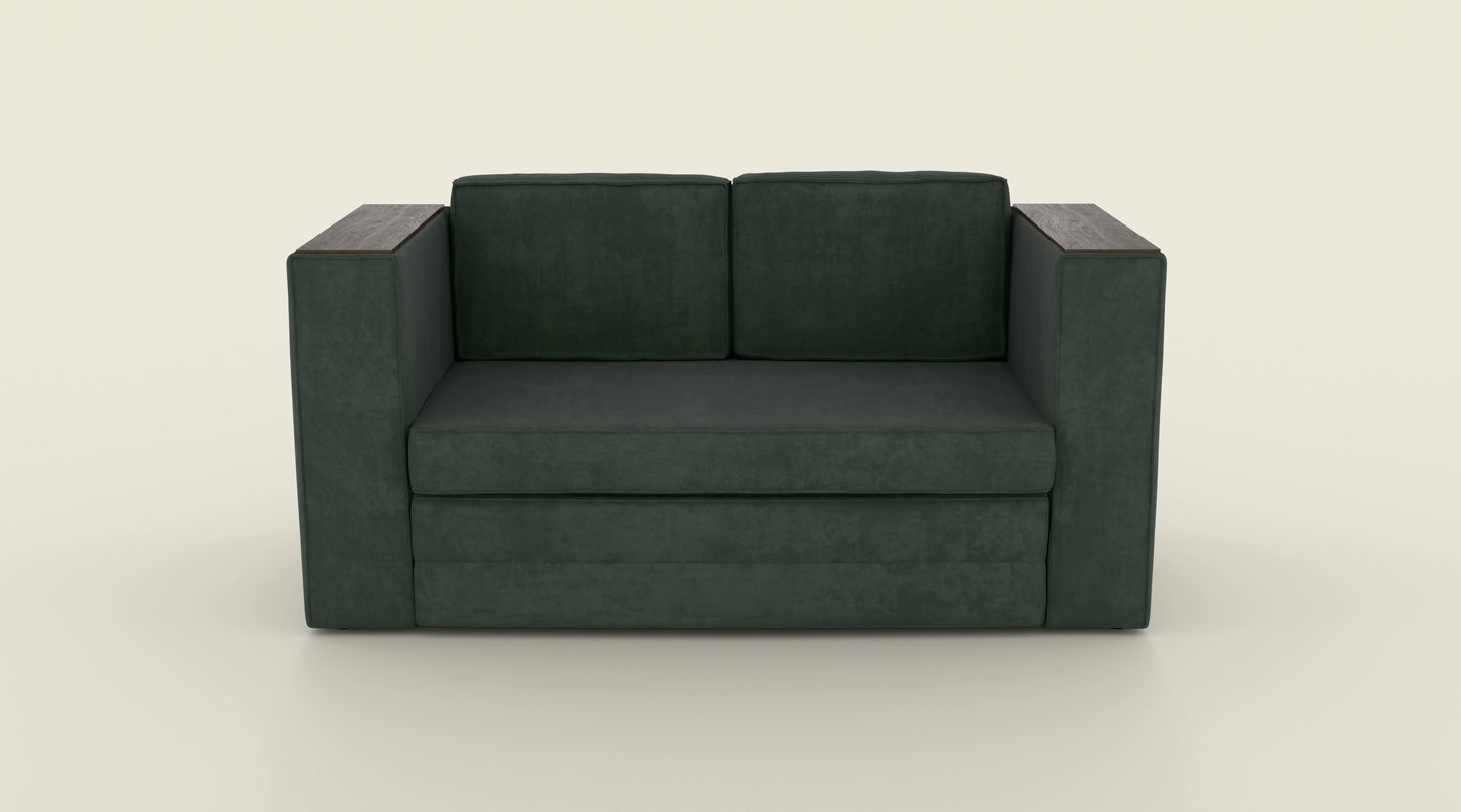 Sofa dwuosobowa z funkcją spania