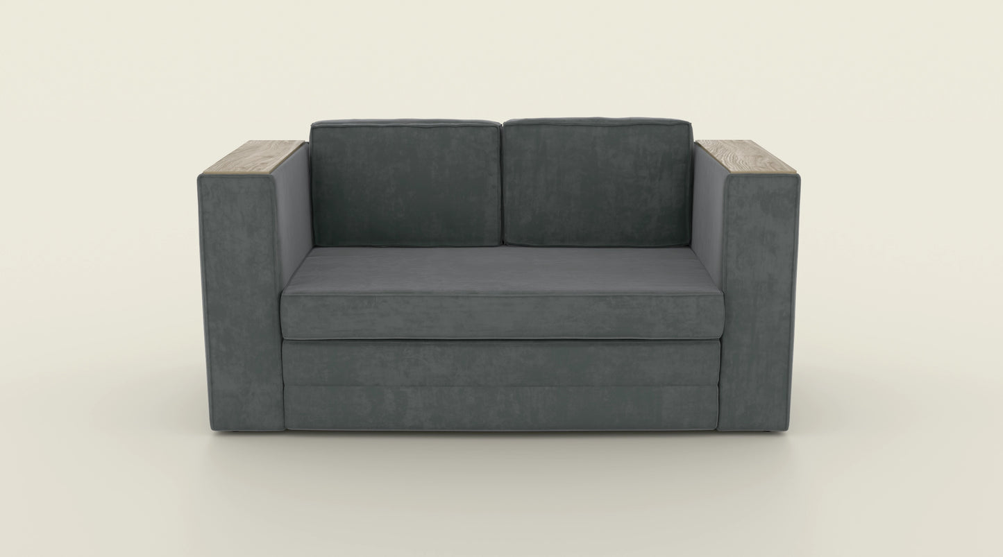 Sofa dwuosobowa z funkcją spania