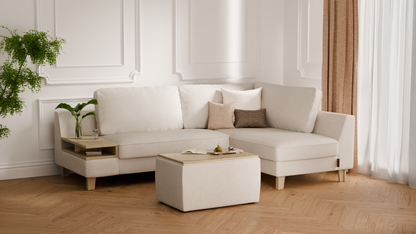 Elegancki zestaw wypoczynkowy do salonu  - Zestaw mebli 4