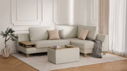 Elegancki zestaw wypoczynkowy do salonu  - Zestaw mebli 4