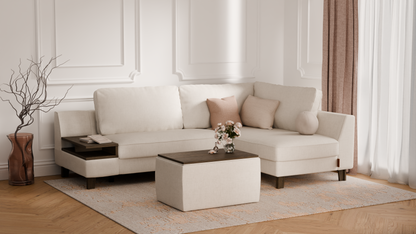 Elegancki zestaw wypoczynkowy do salonu  - Zestaw mebli 4