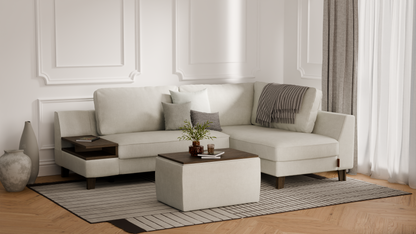 Elegancki zestaw wypoczynkowy do salonu  - Zestaw mebli 4