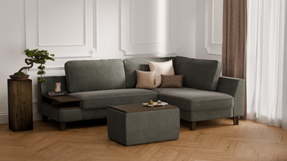 Elegancki zestaw wypoczynkowy do salonu  - Zestaw mebli 4