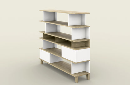 The 2 Drawer Bookcase