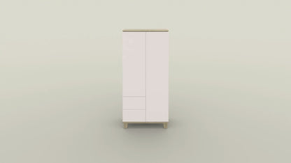 The 2 Door, 2 Drawer Wardrobe