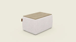 Pufa ze schowkiem, duża 80 cm.