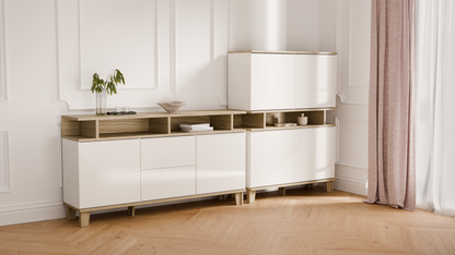 Eleganckie komody do salonu - Zestaw mebli 1