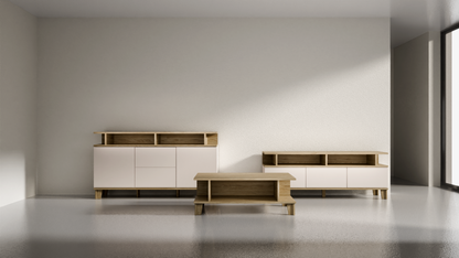 Eleganckie nowoczesne meble do salonu - Zestaw Mebli 2