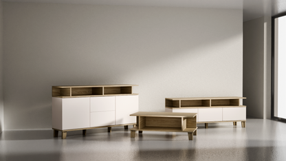 Eleganckie nowoczesne meble do salonu - Zestaw Mebli 2