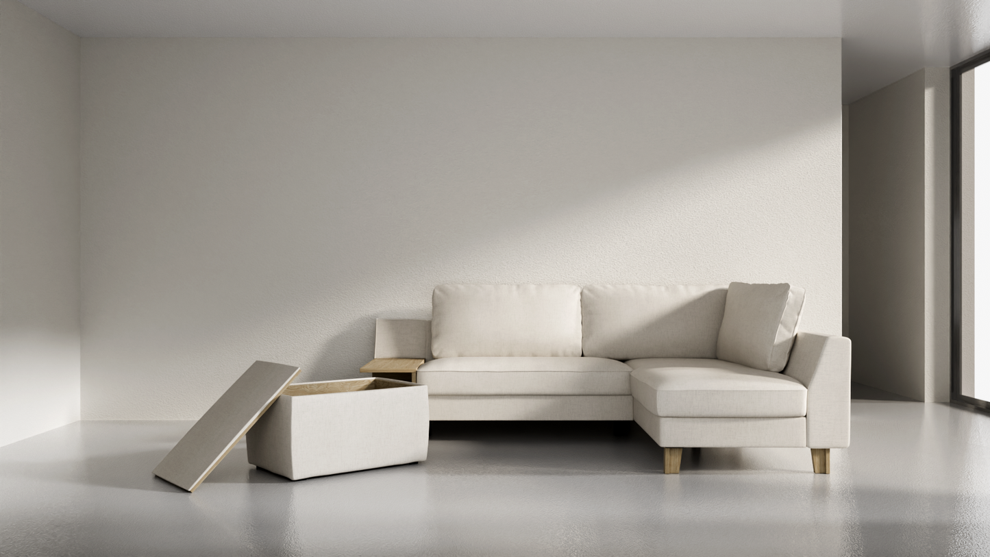 Elegancki zestaw wypoczynkowy do salonu - Zestaw mebli 4