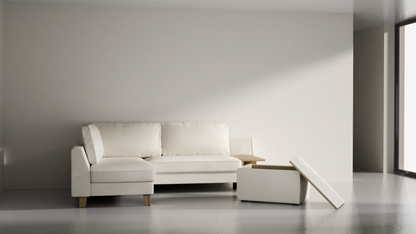 Elegancki zestaw wypoczynkowy do salonu - Zestaw mebli 4