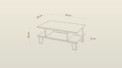 Stolik kawowy 110 cm